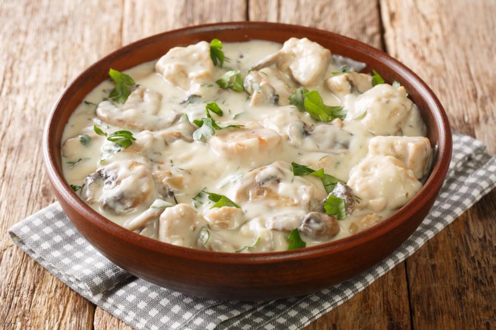Fricassée de poulet